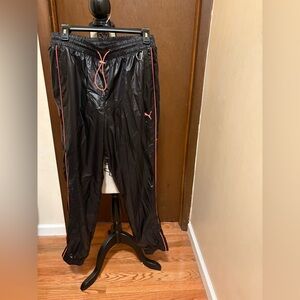 Puma Black Pants with Pink Highlights, NWOT